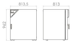 BINDER ED 260 Etüv +5... 300 °C / 260 L