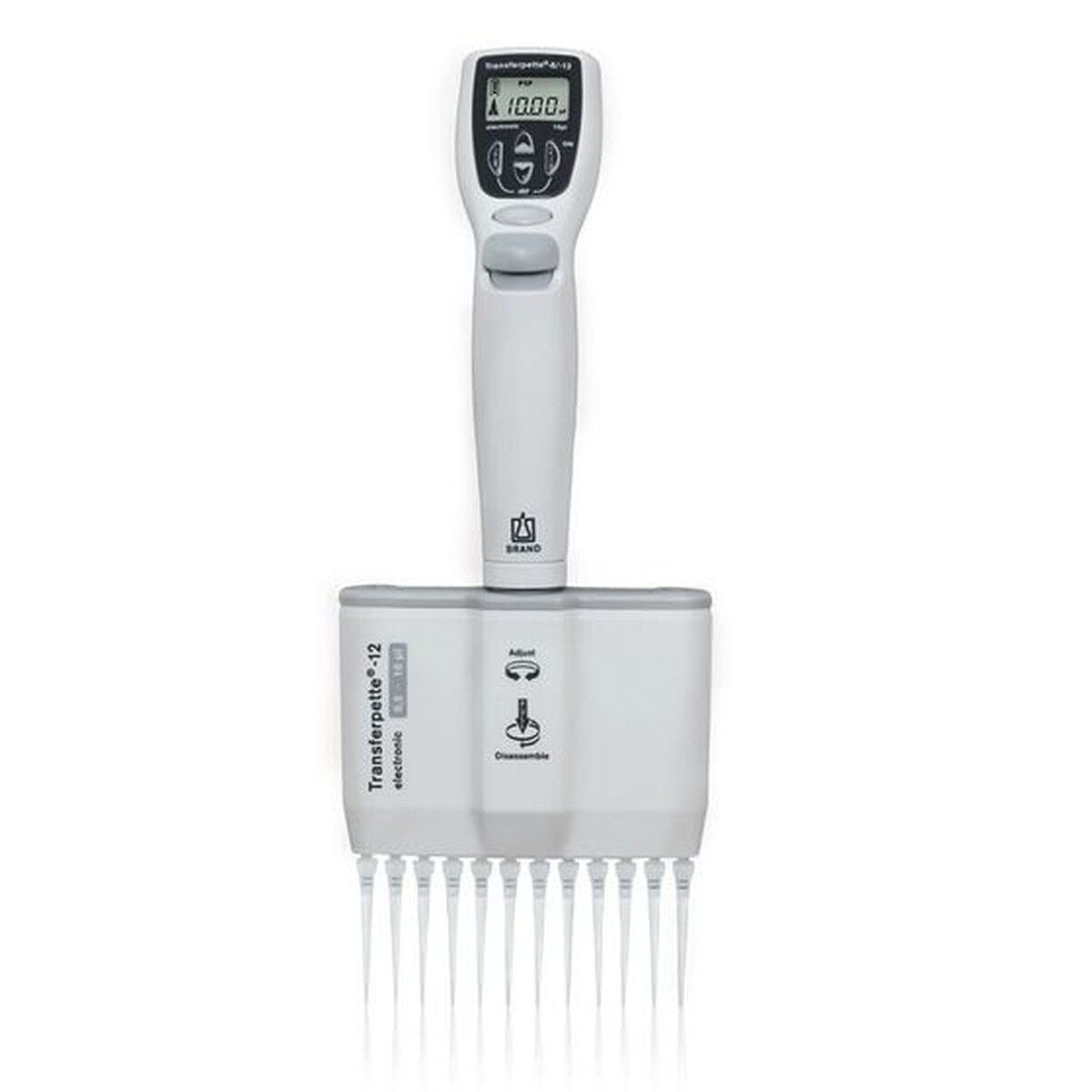 BRAND Transferpette Electronic-12 705449 0,5–10 µL Çok Kanallı Pipet