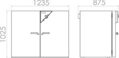 BINDER FED 400 Ayarlanabilir Fanlı Etüv +5... 300 °C / 400 L