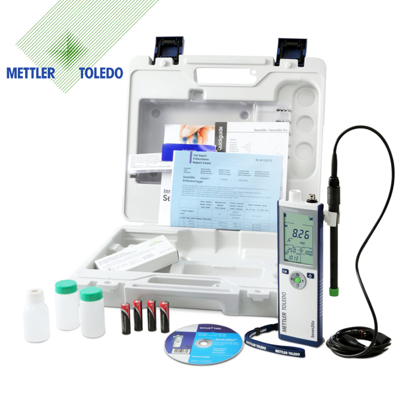 METTLER TOLEDO Seven2Go™ S2-FK pH Metre Portatif pH Metre Set 30207951