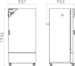BINDER KB 400 Programlanabilir Soğutmalı  Mikrobiyolojik İnkübatör