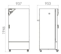 BINDER KB 400 Programlanabilir Soğutmalı  Mikrobiyolojik İnkübatör