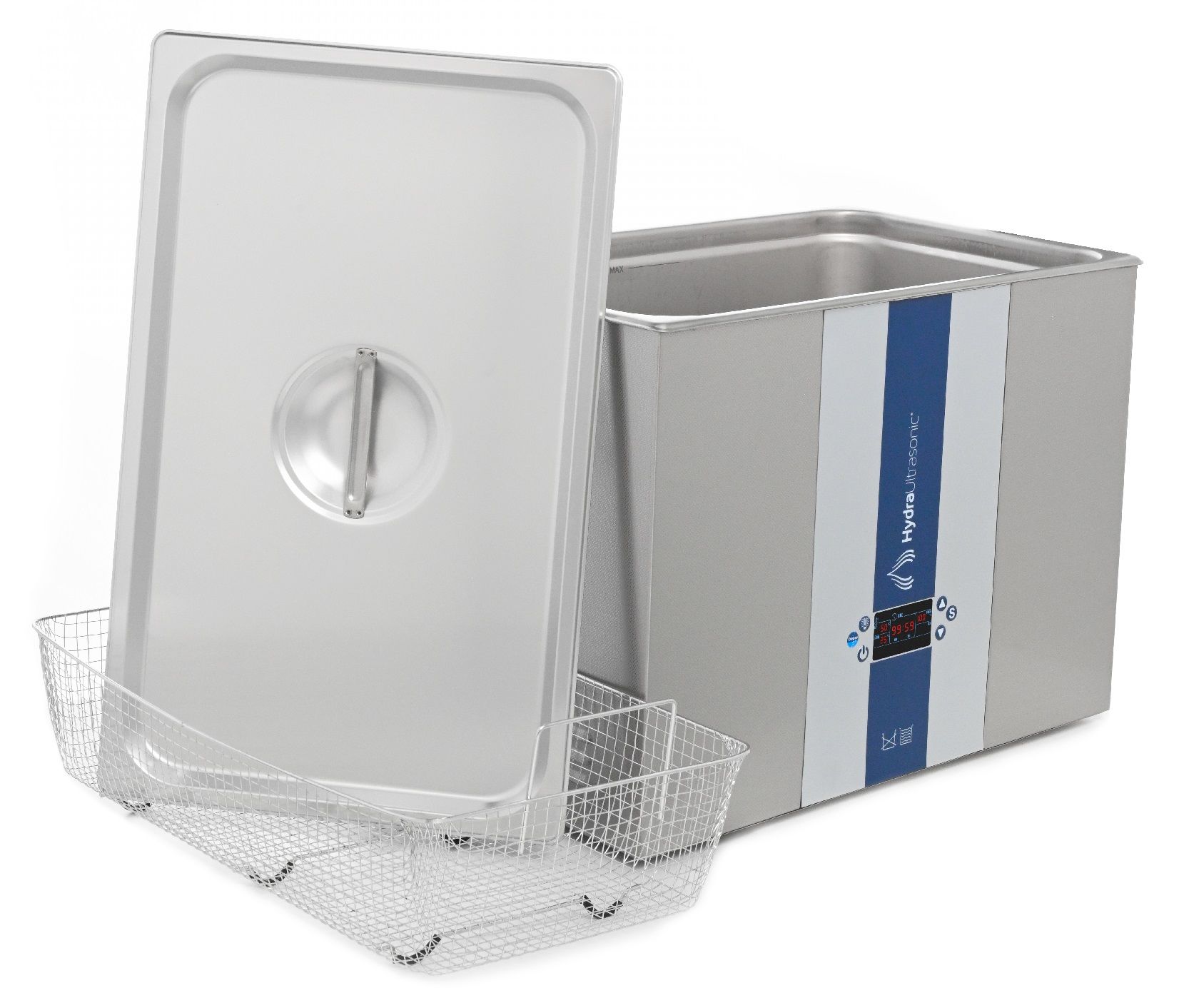 HYDRA ULTRASONİC | UltraClean 28-DP Ultrasonik Su Banyosu | 28 Litre | 80 °C