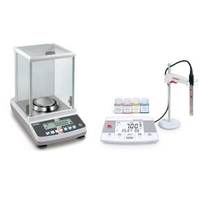 KERN ACJ 200 4 M ANALİTİK TERAZİ + OHAUS a-AB23 PH-F MASA TİPİ PH METRE