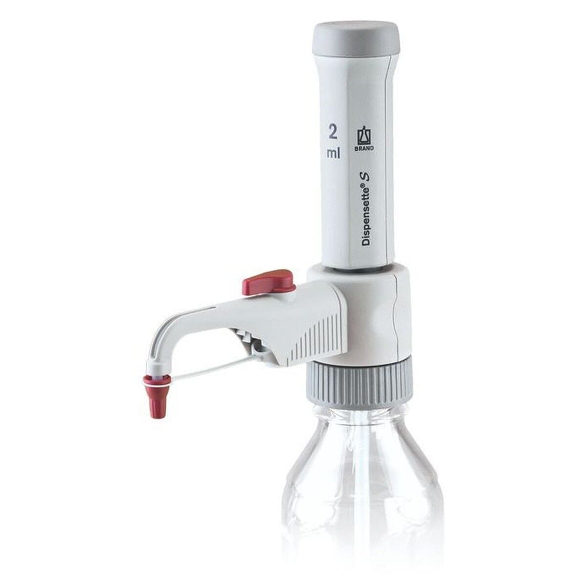 BRAND Dispensette S Geri Dönüş Valfli Sabit Hacimli Dispenser 4600221 2 mL