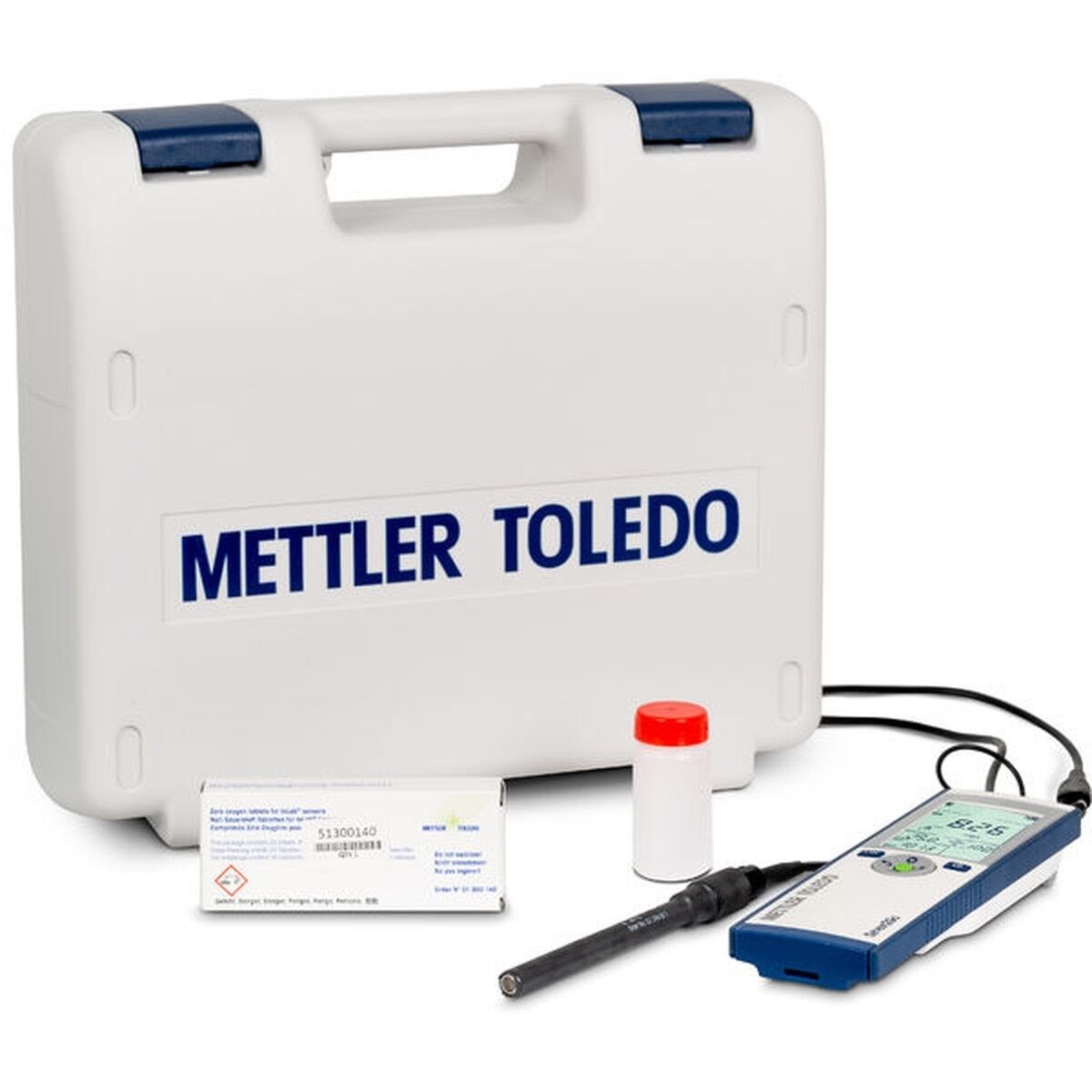 METTLER TOLEDO Seven2Go S4-Field-Kit Portatif Çözünmüş Oksijen Ölçer | InLab 605-ISM Dahil