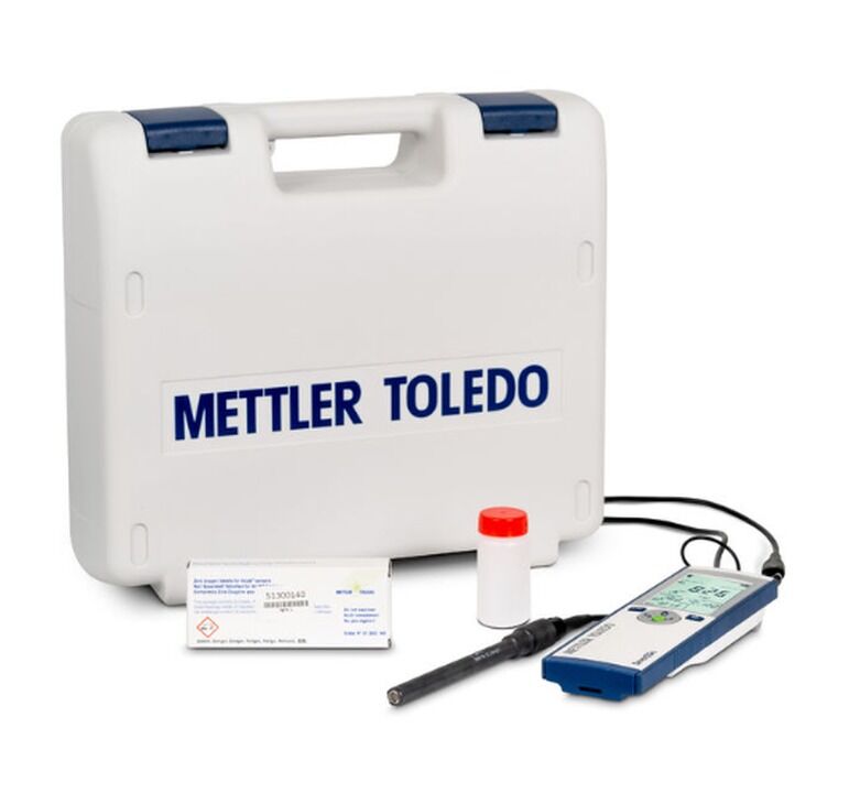 METTLER TOLEDO  Seven2Go Portatif DO Oksijen Ölçer S4-Field-Kit | InLab 605-ISM Çozünmüş Oksijen Elektrodu Dahil