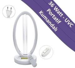 UVC Lamba | 36 Watt | Portatif 360° | Kumandalı Set
