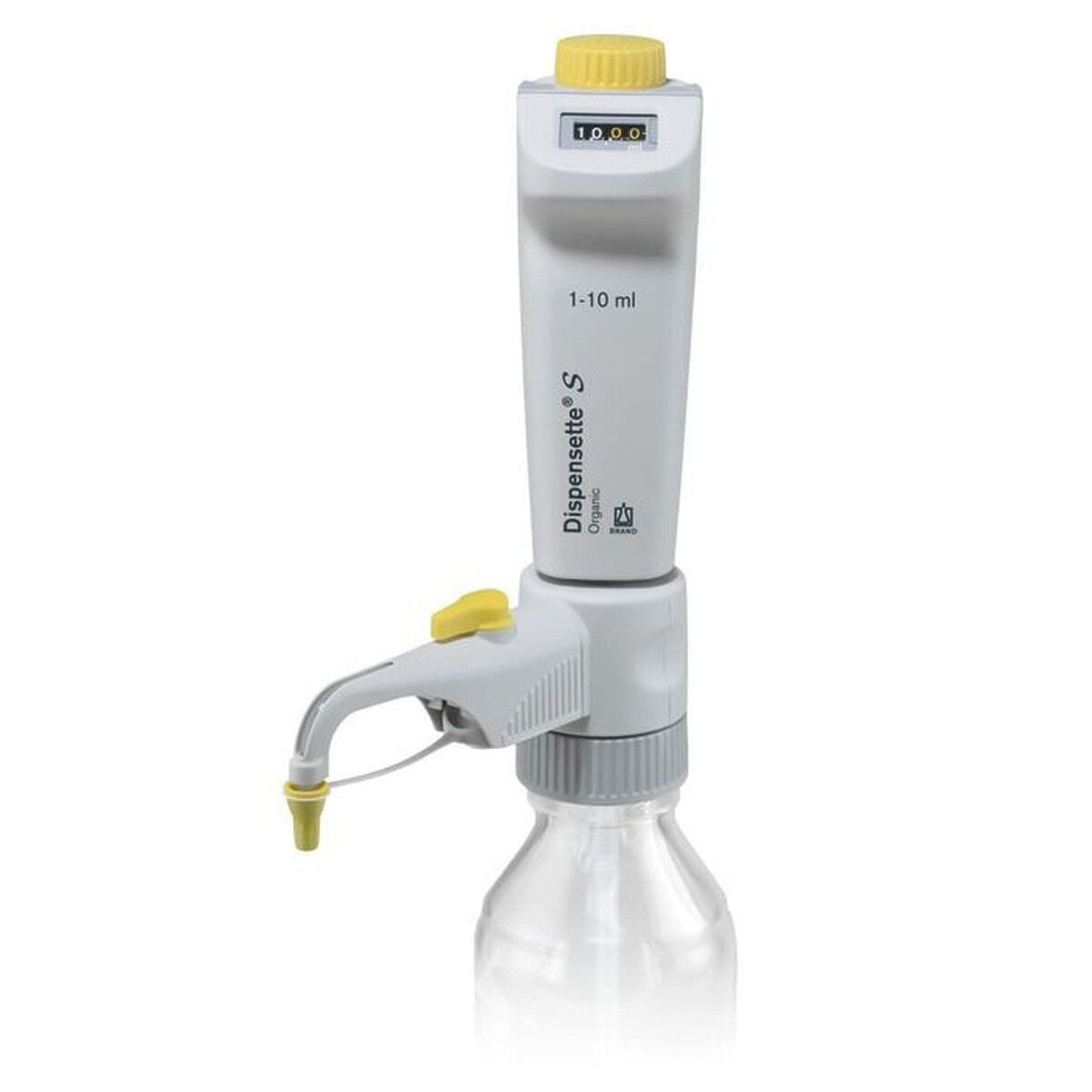 BRAND Dispensette S Organic Dijital Geri Dönüş Valfli Ayarlanabilir Hacimli Dispenser 4630341 | 1–10 mL