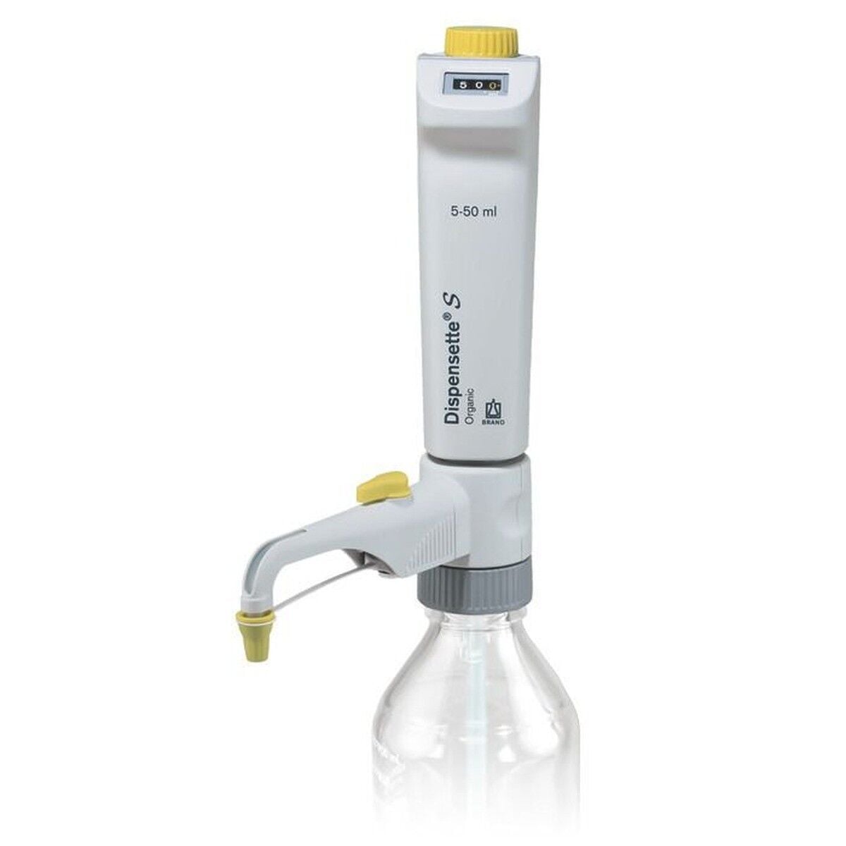 BRAND Dispensette S Organic Dijital Geri Dönüş Valfli Ayarlanabilir Hacimli Dispenser 4630361 | 5–50 mL