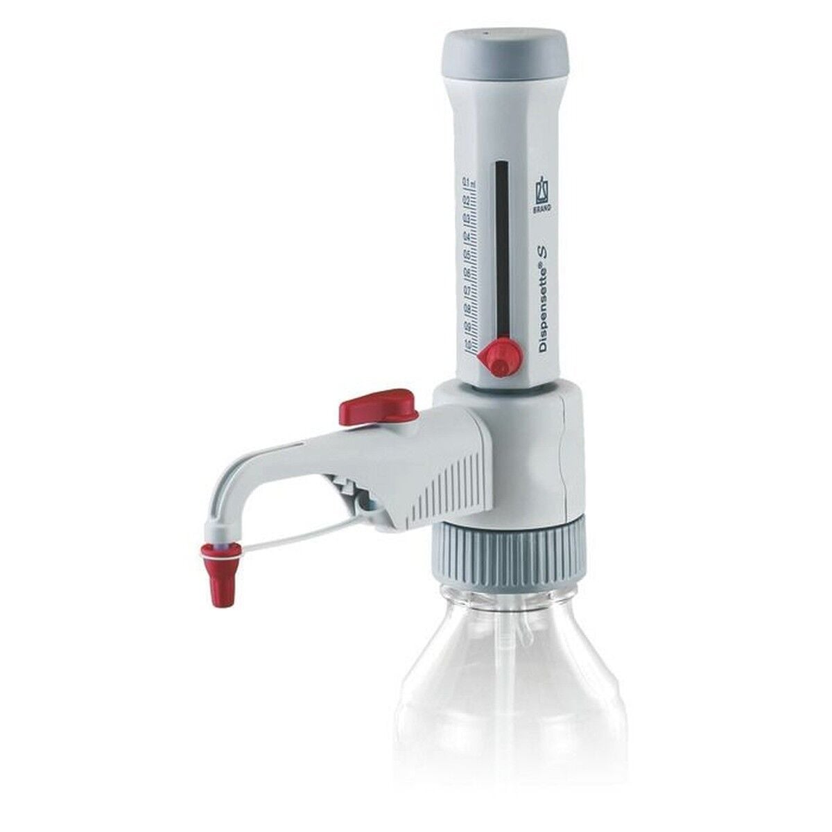 BRAND Dispensette S Analog Geri Dönüş Valfli Ayarlanabilir Hacimli Dispenser 4600101 | 0,1–1 mL