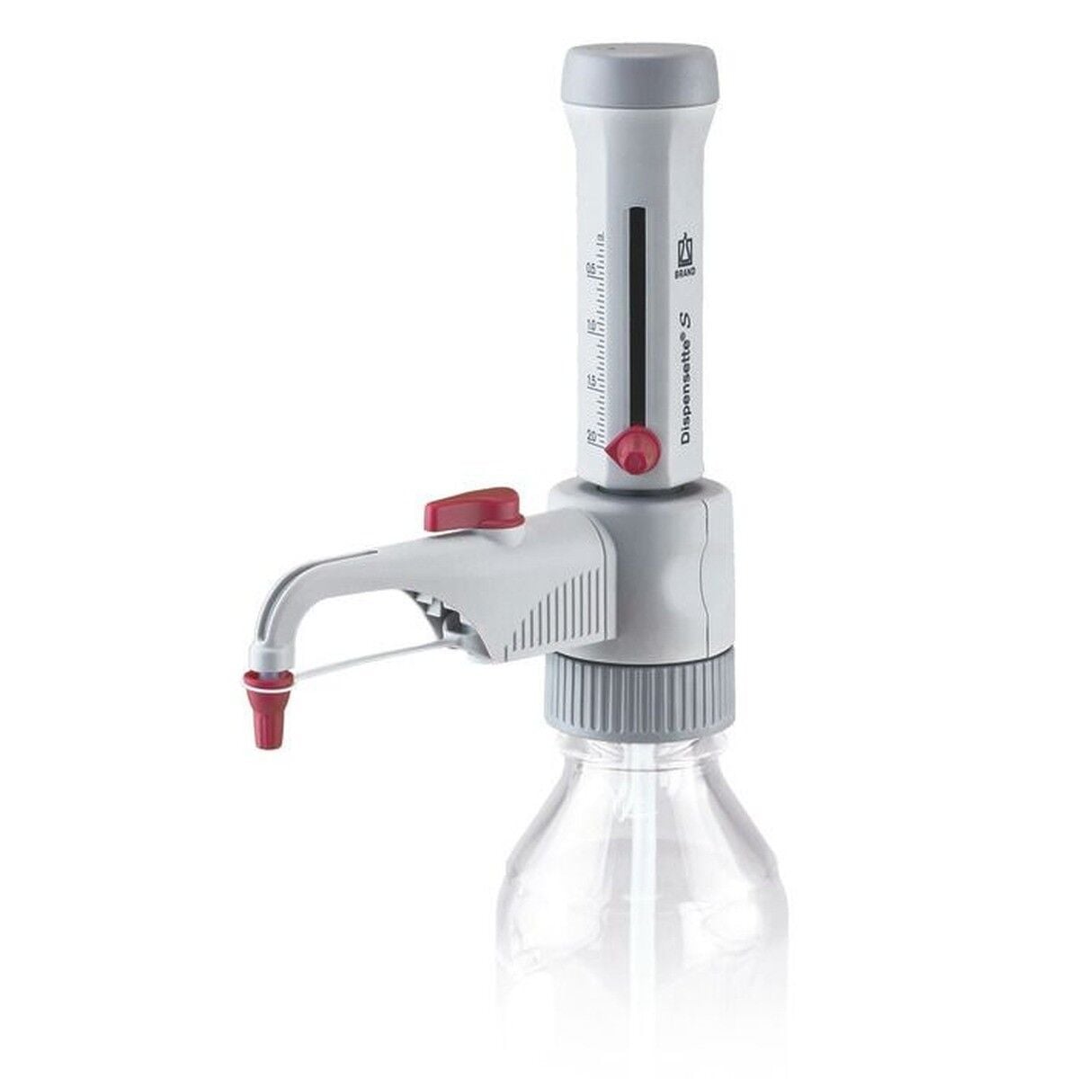 BRAND Dispensette S Analog Geri Dönüş Valfli Ayarlanabilir Hacimli Dispenser 4600121 | 0,2–2 mL