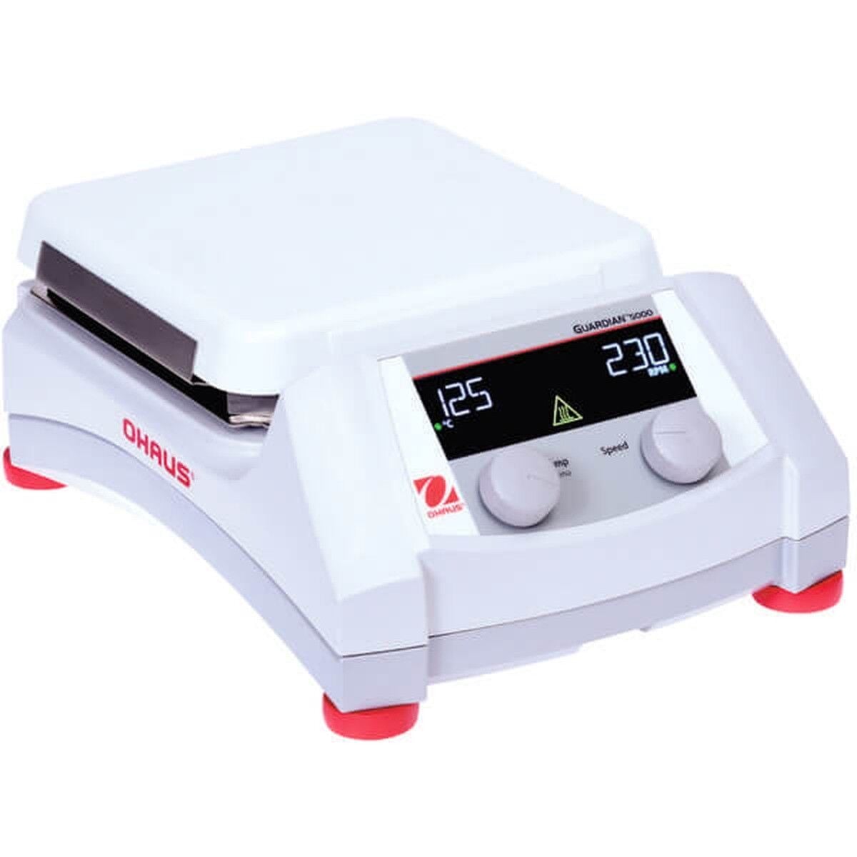 OHAUS Guardian® 5000 Isıtıcılı Manyetik Karıştırcı  +5... 500 °C | 60... 1600 rpm | 15 L | 18 x 18 cm
