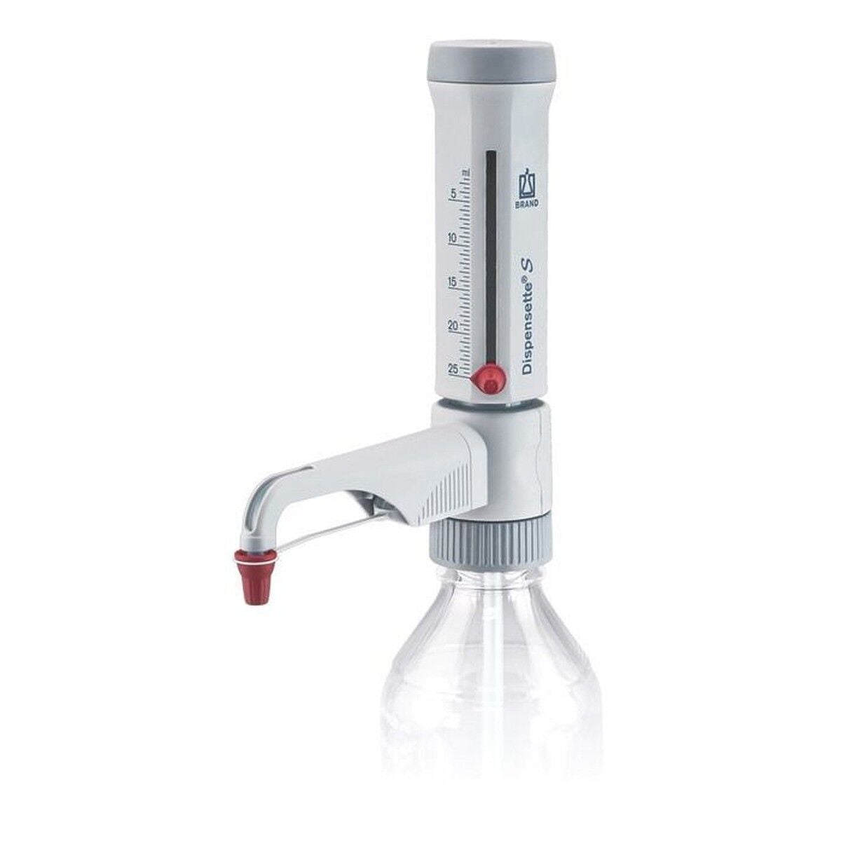 BRAND Dispensette S Analog Ayarlanabilir Hacimli Dispenser 4600150 | 2,5–25 mL