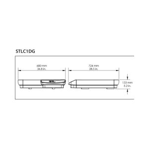 OHAUS STLC1DG Dijital Hacimli Karıştırıcı 100.1800rpm|100L