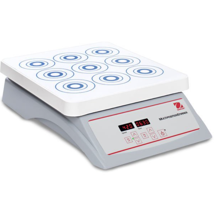OHAUS STMP9DG Dijital Çoklu Karıştırıcı 60.1400 Rpm|9x250 ml