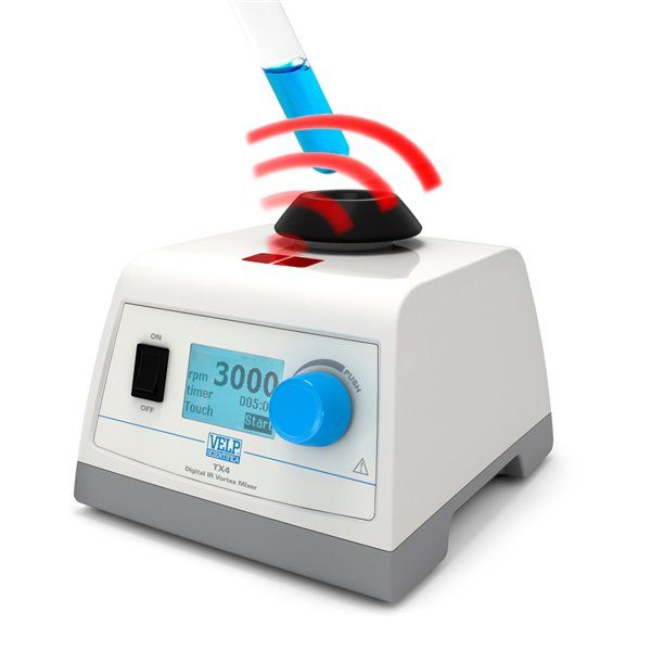 VELP TX4 IR Sensor Digital Vorteks Mixer Vorteks | 3000 Rpm | Ayarlanabilir