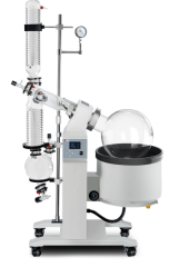 DLAB RE1000-E Pilot Ölçekli Dijital Kontrollü Rotary Evaporatör 20... 130 rpm / 10 L / 100 °C Motorlu Lift