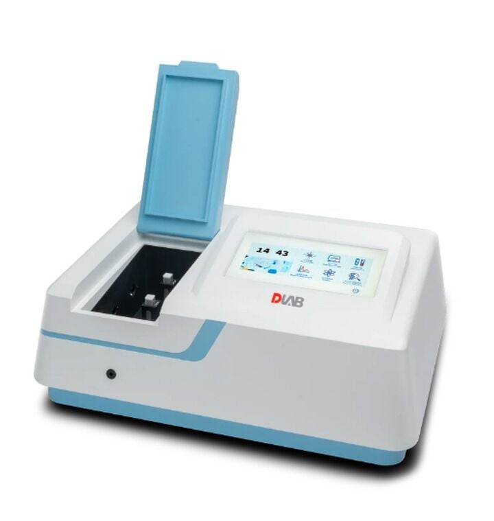 DLAB SP-UV2102 UV-VIS Spektrofotometre | 190–1100 nm | Tungsten (HYBEC) ve Döteryum (Milaras) Lambalı | GLP/GMP Uyumlu