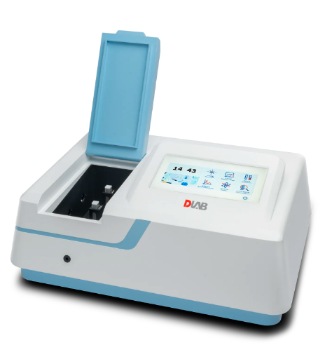 DLAB SP-UV2102 UV-VIS Spektrofotometre | 190–1100 nm | Tungsten (HYBEC) ve Döteryum (Milaras) Lambalı | GLP/GMP Uyumlu