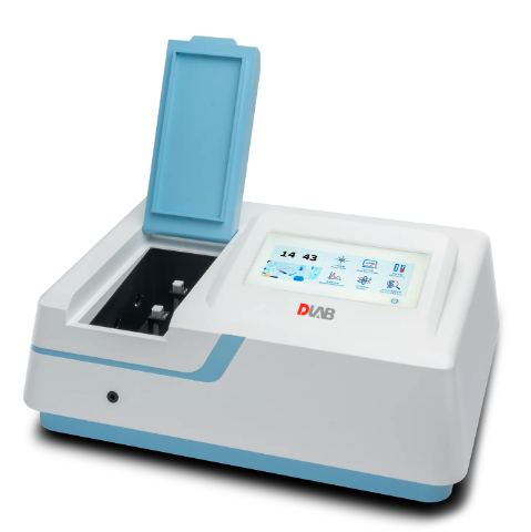 DLAB SP-UV3101 UV-VIS Spektrofotometre | 190–1100 nm Dalga Boyu Aralığı | HYBEC Tungsten ve Milaras Döteryum Lambalı | GLP/GMP Standartlarına Uygun