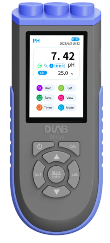 DLAB DPH10 pH – Sıcaklık Ölçüm Cihazı