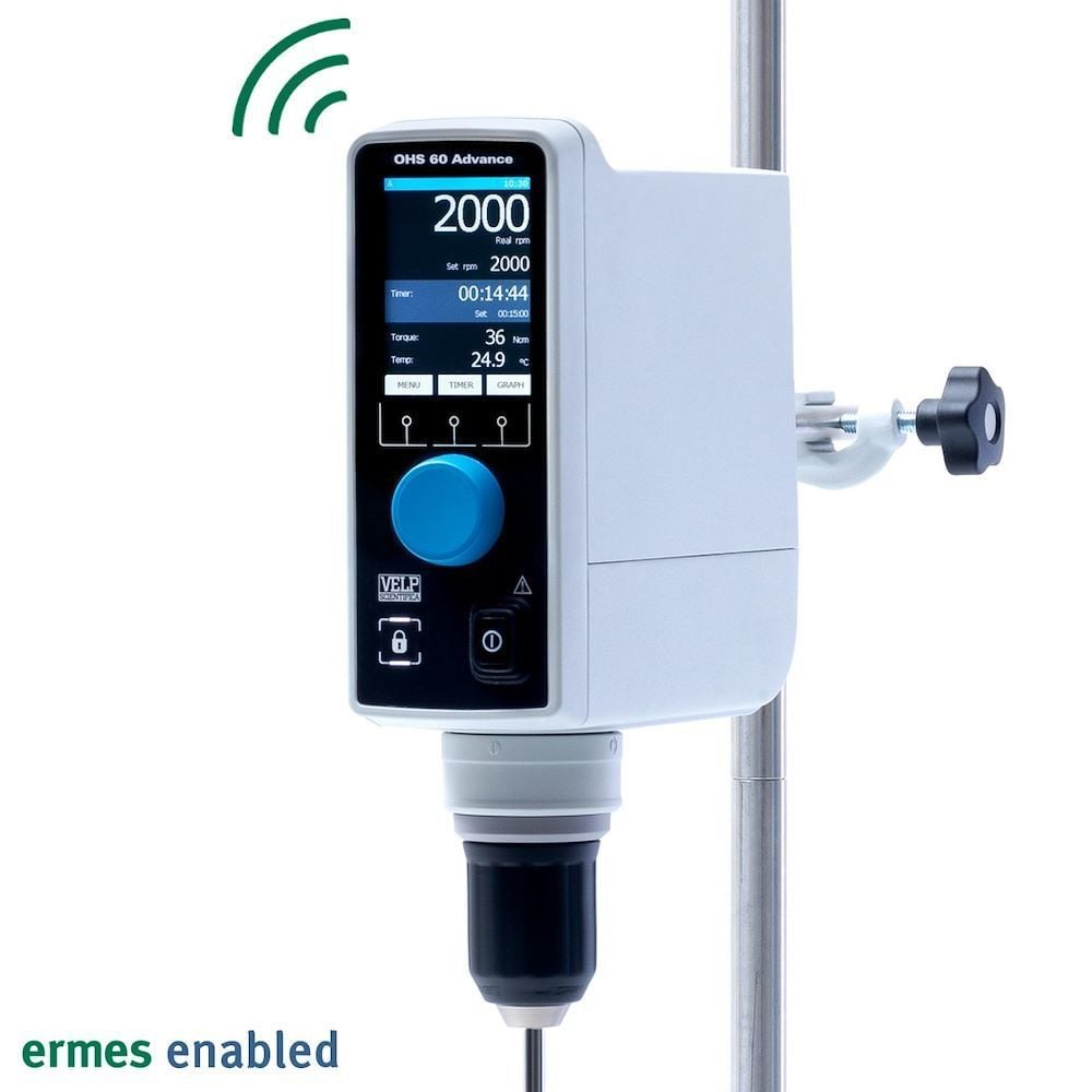 VELP OHS 200 Advance Mekanik Karıştırıcı | 6... 2000 Rpm | 100 Litre | 100.000 mPas