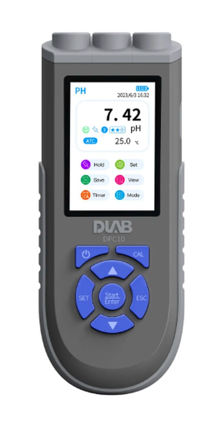 DLAB DPC10 Ph  Çok Parametreli İletkenlik, DO ve Sıcaklık Analiz Cihazı