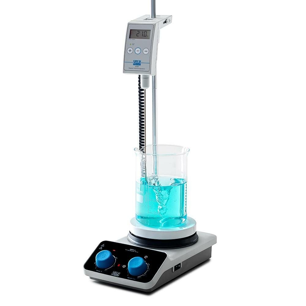 VELP AREX 5 Isıtıcılı Manyetik Karıştırıcı | VTF ile SET | 100... 1500 Rpm | 15 Litre | RT+... 310 °C