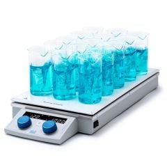 VELP Multi-HS 15 Dijital Çoklu Isıtıcılı Manyetik Karıştırıcı | 1000 Rpm | 120 °C | 15 X 250 mL