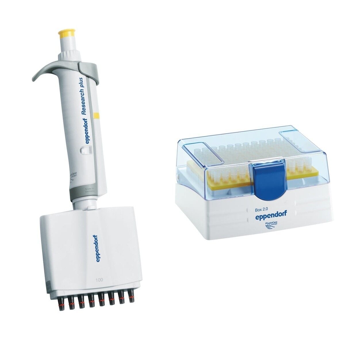 EPPENDORF Research plus 3125000036 Çok Kanallı Pipet | 8 kanal | 10–100 µL