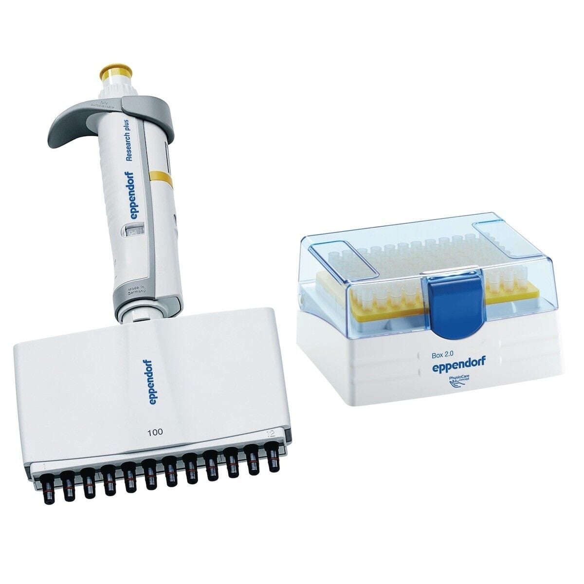EPPENDORF Research plus 3125000044 Çok Kanallı Pipet | 12 kanal | 10–100 µL