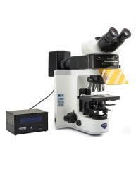 OPTIKA B-1000FL-HBO Floresan Araştırma Mikroskobu - Üst Düzey Research Mikroskop