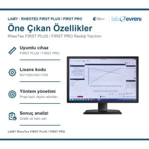 LAMY RheoTex FIRST PLUS / FIRST PRO Reoloji Yazılımı