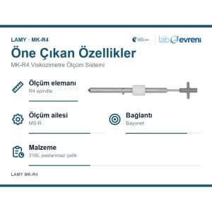 LAMY MK-R4 Viskozimetre Ölçüm Sistemi