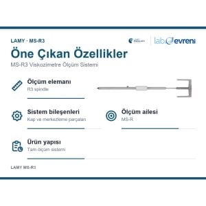 LAMY MS-R3 Viskozimetre Ölçüm Sistemi