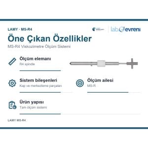 LAMY MS-R4 Viskozimetre Ölçüm Sistemi