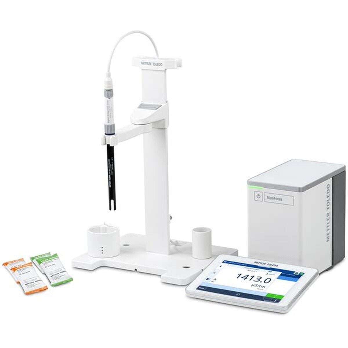 METTLER TOLEDO NineFocus NF3000 Kit Masa Tipi İletkenlik Ölçer | InLab 731 Pro-DES Dahil