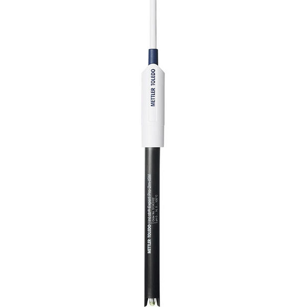 METTLER TOLEDO InLab Expert Pro-ISM-2m pH Elektrodu | 0–14 pH | BNC/RCA