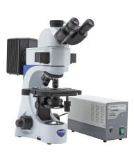 OPTIKA B-383FL Trinoküler Floresan Mikroskop Civa Buharlı - Araştırma Mikroskobu 1000x