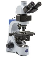 OPTIKA B-383LD Trinoküler Floresan Mikroskop - LED Araştırma Mikroskobu 1000x