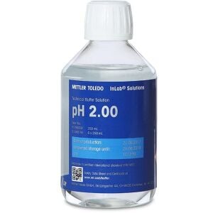 METTLER TOLEDO Technical Buffer pH 2.00 Tampon Çözelti | 250 mL