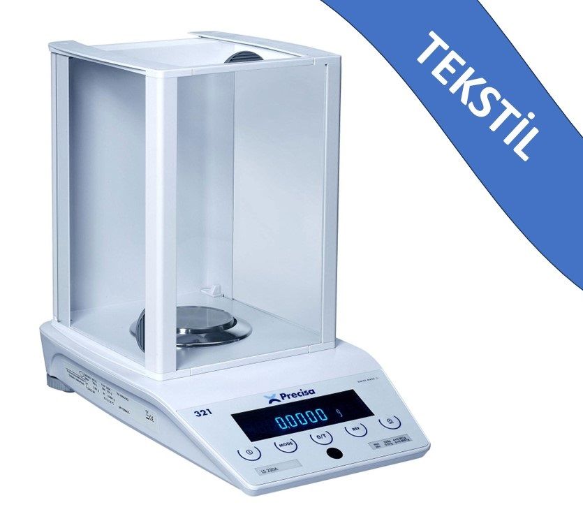 Precisa LS 220A SCS Analitik Terazi | 220 g | 0,1 mg | Ø90 mm | Oto CAL | Tekstil