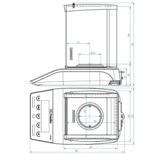Precisa LS 320A SCS Analitik Terazi | 320 g | 0,1 mg | Ø90 mm | Oto CAL