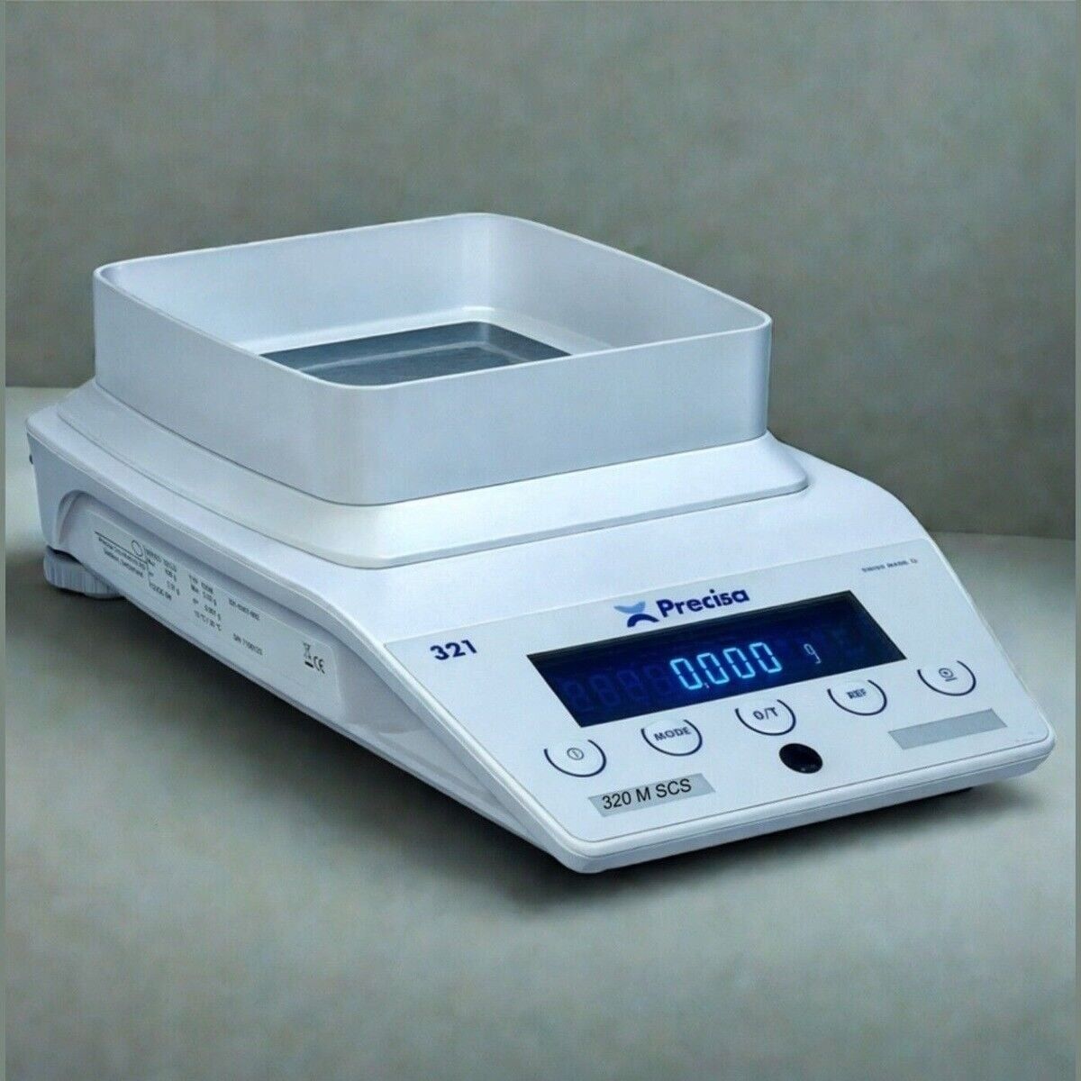 Precisa LS 320M SCS Yarı Analitik Terazi | 320 g | 1 mg | 135x135 mm | Oto CAL