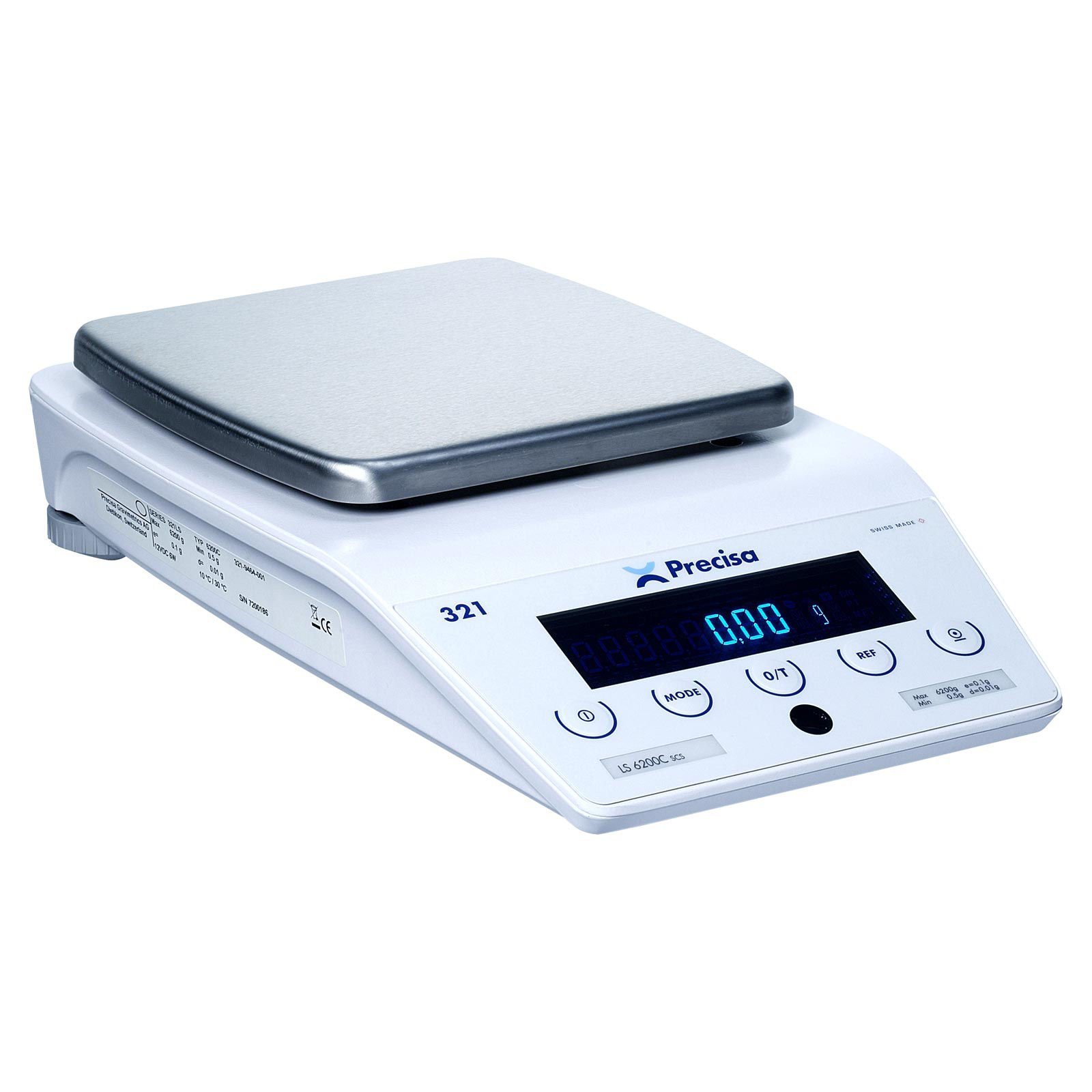 Precisa LS 620C SCS Hassas Terazi | 620 g | 0,01 g | 200x200 mm | Oto CAL