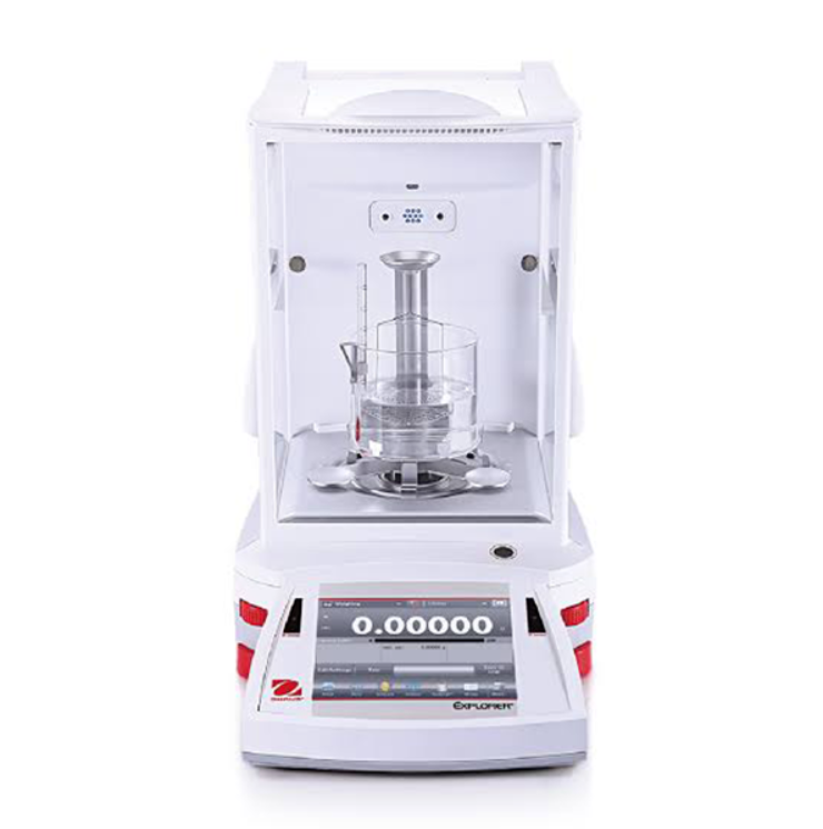 OHAUS EX125D Semi Mikro Terazi  52|120 gr  | 0.01|0.1 Mg (Dahili Kalibrasyon)