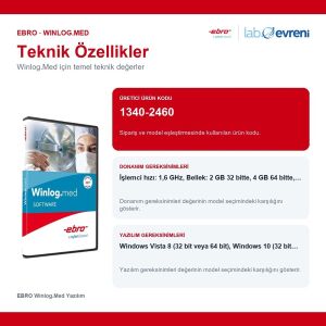 EBRO Winlog.Med Yazılım | Medikal Yazılımı