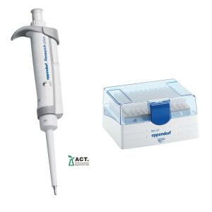 EPPENDORF Research plus 3123000098 Otomatik Pipet | Tek kanal | 2–20 µL