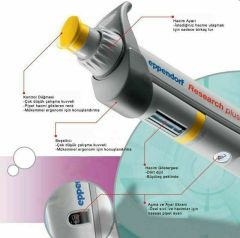 Eppendorf Research® Plus 1-10 µL Ayarlanabilir Otomatik Pipet